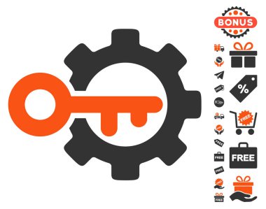 Anahtar Ücretsiz Bonus ile simge seçenekleri