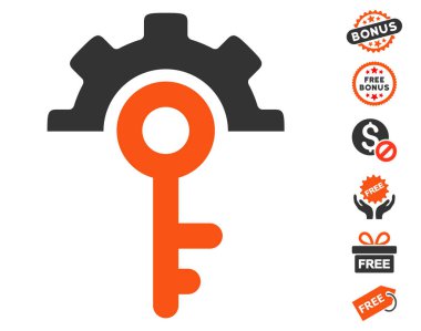 Anahtar Ücretsiz Bonus ile simge seçenekleri