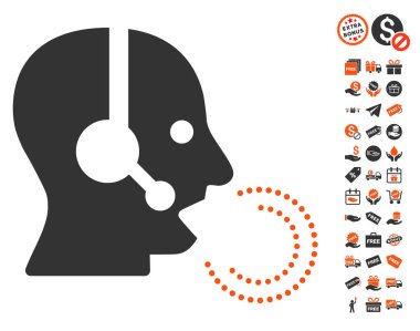 Operatör konuşma simgesini ücretsiz bonus