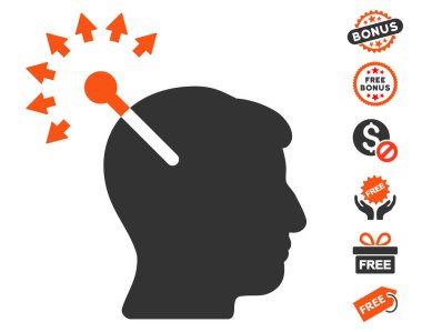 Ücretsiz Bonus ile optik sinir arayüzü simgesi
