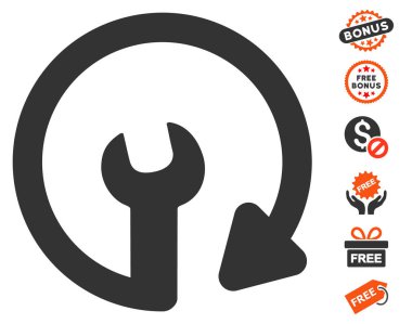 Ücretsiz Bonus ile Service simgesini tekrar