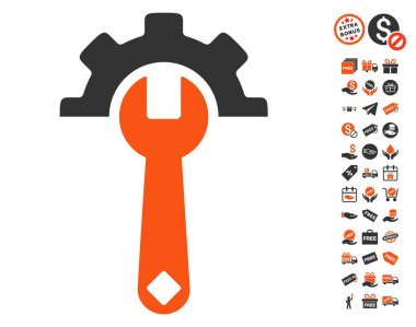 Ücretsiz Bonus simgesiyle hizmet araçları