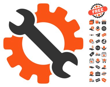 Ücretsiz Bonus simgesiyle hizmet araçları