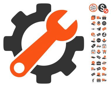 Ücretsiz Bonus simgesiyle hizmet araçları