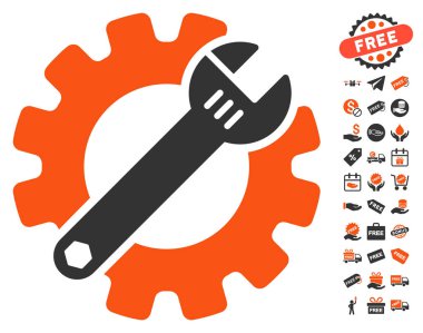 Ücretsiz Bonus simgesiyle hizmet araçları