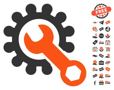 Ücretsiz Bonus simgesiyle hizmet araçları