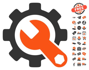 Ücretsiz Bonus simgesiyle hizmet araçları