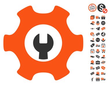 Ücretsiz Bonus simgesiyle hizmet araçları