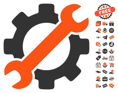 Ücretsiz Bonus simgesiyle hizmet araçları