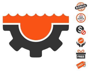 Su Servisi dişli simgesini ücretsiz bonus