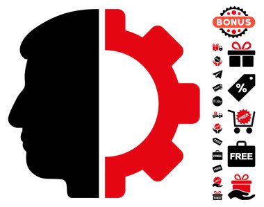 Ücretsiz Bonus ile Android kafa simgesi