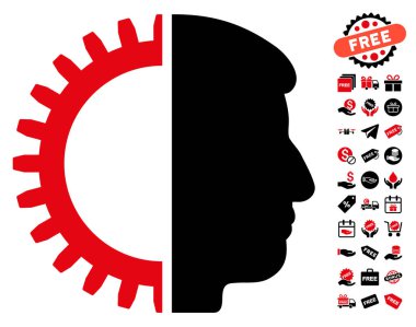 Ücretsiz Bonus ile Android kafa simgesi