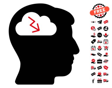 Beyin fırtınası simgesi ücretsiz bonus