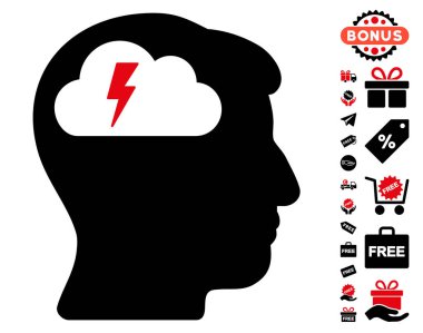 Beyin fırtınası simgesi ücretsiz bonus