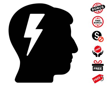 Beyin fırtınası simgesi ücretsiz bonus