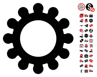 COG simgesi ücretsiz bonus