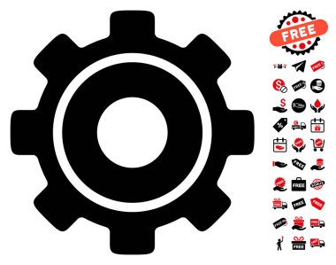 COG simgesi ücretsiz bonus