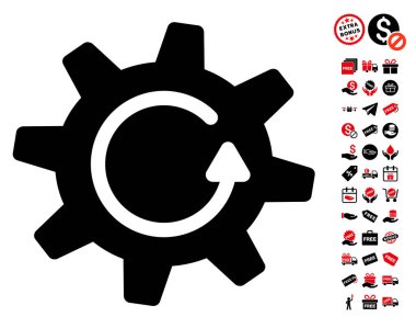 Karikatür döndürme yönünü simgesi ücretsiz bonus