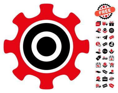 Ücretsiz Bonus dişli simgesiyle