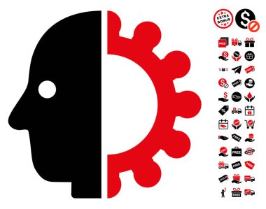 Cyborg kafa simgesi ücretsiz bonus