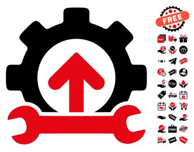 Dişli entegrasyon Araçları simgesini ücretsiz bonus