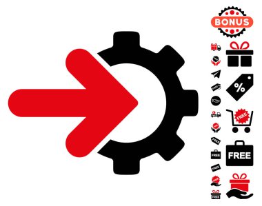 Dişli Tümleştirme simgesini ücretsiz bonus