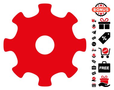 Dişli simgesini ücretsiz bonus