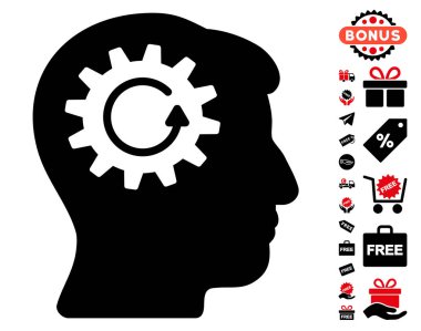 Döndürme simgesi ücretsiz bonus kafa dişli