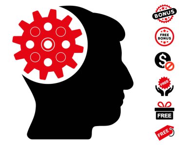 Simge ile ücretsiz Bonus kafa dişli