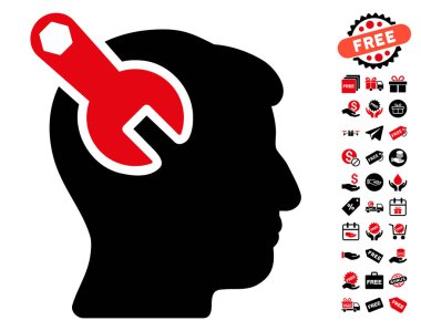 Kafa Nöroloji Wrench kutsal kişilerin resmi ile ücretsiz Bonus