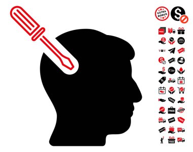 Ücretsiz Bonus ile baş cerrahi tornavida simgesi