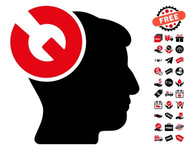 Kafa cerrahi Wrench kutsal kişilerin resmi ile ücretsiz Bonus