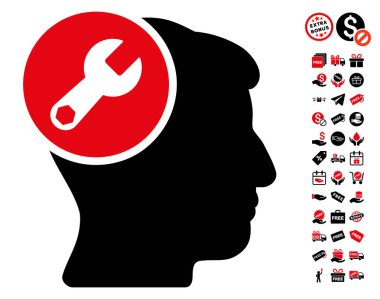 Kafa Ücretsiz Bonus ile onarım simgesi anahtarı