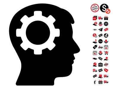 Akıl dişli simgesini ücretsiz bonus