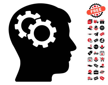 Ücretsiz Bonus ile akıl Gears simgesi