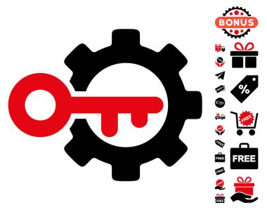 Anahtar Ücretsiz Bonus ile simge seçenekleri