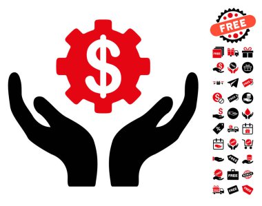 Ücretsiz Bonus ile bakım fiyat simgesi