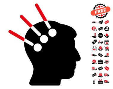 Sinirsel arayüz simgesi ücretsiz bonus