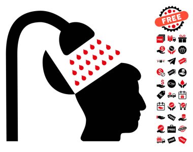 Açık fikirli duş simgesi ücretsiz bonus