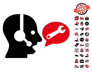 Operatör hizmeti ileti simgesi ücretsiz bonus