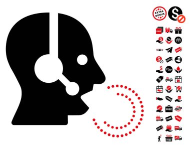 Operatör konuşma simgesini ücretsiz bonus