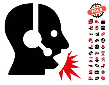 Operatör konuşma simgesini ücretsiz bonus