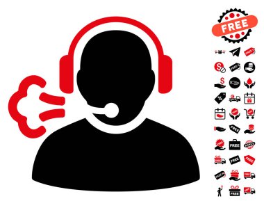 Operatör konuşma simgesini ücretsiz bonus