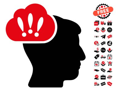 Ücretsiz Bonus ile sorun beyin fırtınası simgesi