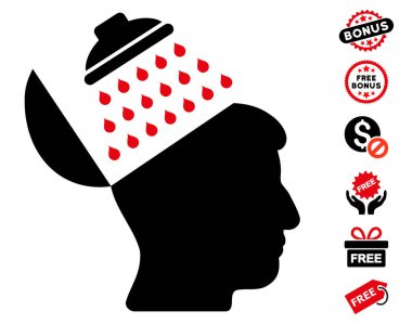 Propaganda beyin duş simgesi ücretsiz bonus