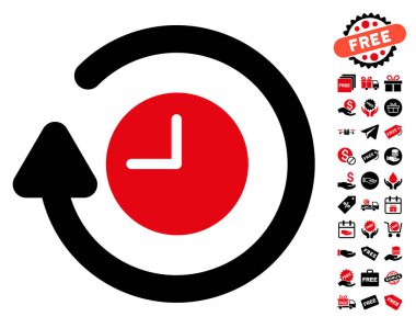 Saat simgesi ücretsiz Bonus ile tekrar