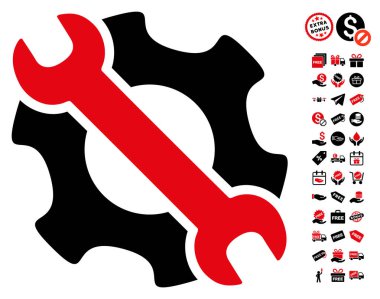 Ücretsiz Bonus simgesiyle hizmet araçları