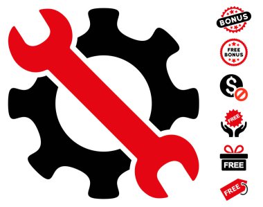 Ücretsiz Bonus simgesiyle hizmet araçları