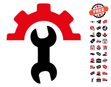 Ücretsiz Bonus simgesiyle hizmet araçları