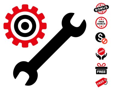 Ücretsiz Bonus simgesiyle hizmet araçları